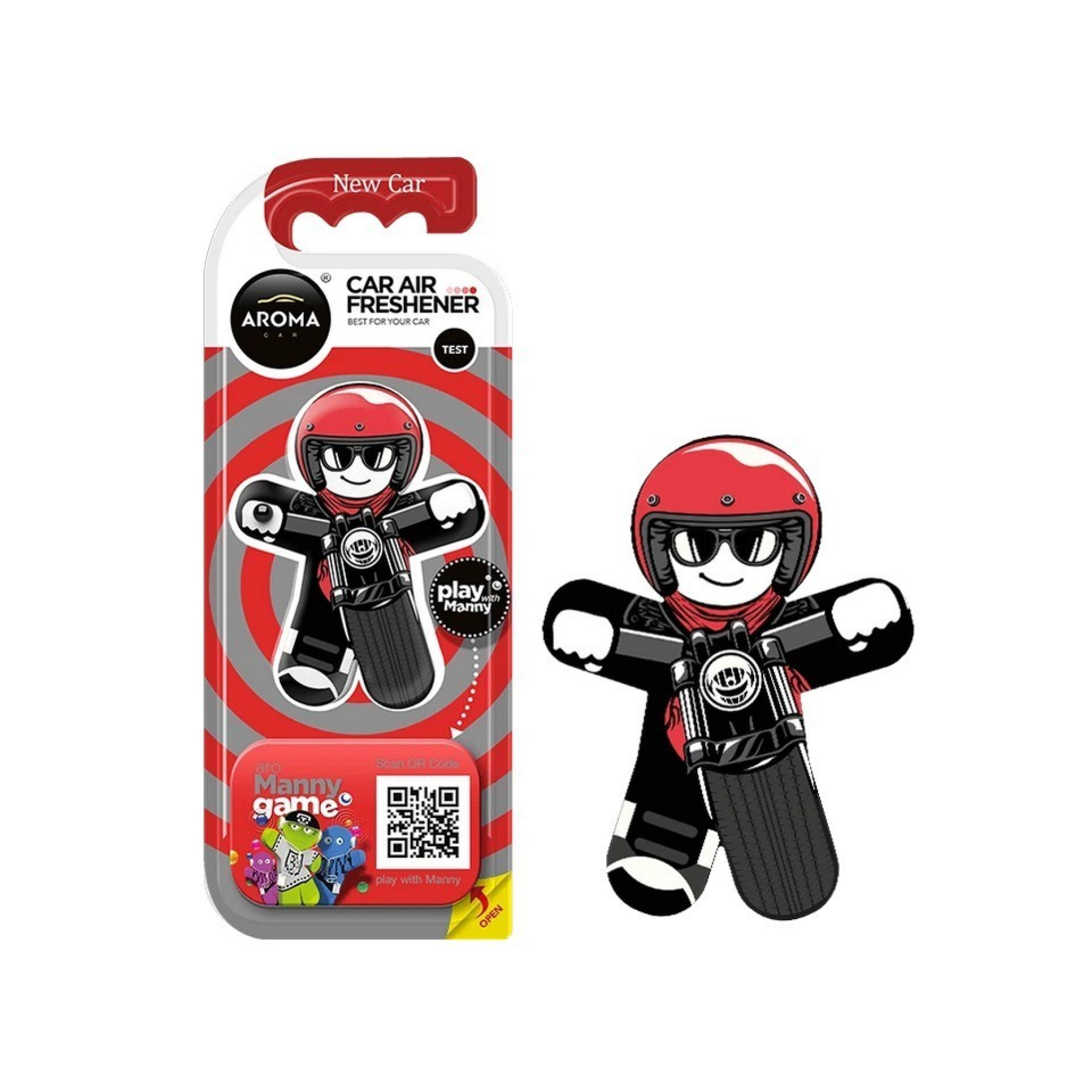 MANNY BIKER NEUES AUTO AROMA CAR 10811