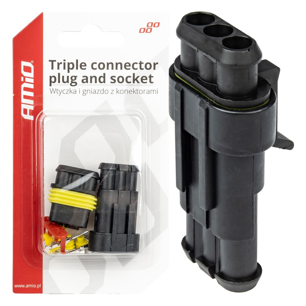 AMIO 03519 Stecker / Verbinder